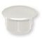 Capuchon plastique à clipser pour alu et pvc blanc M5